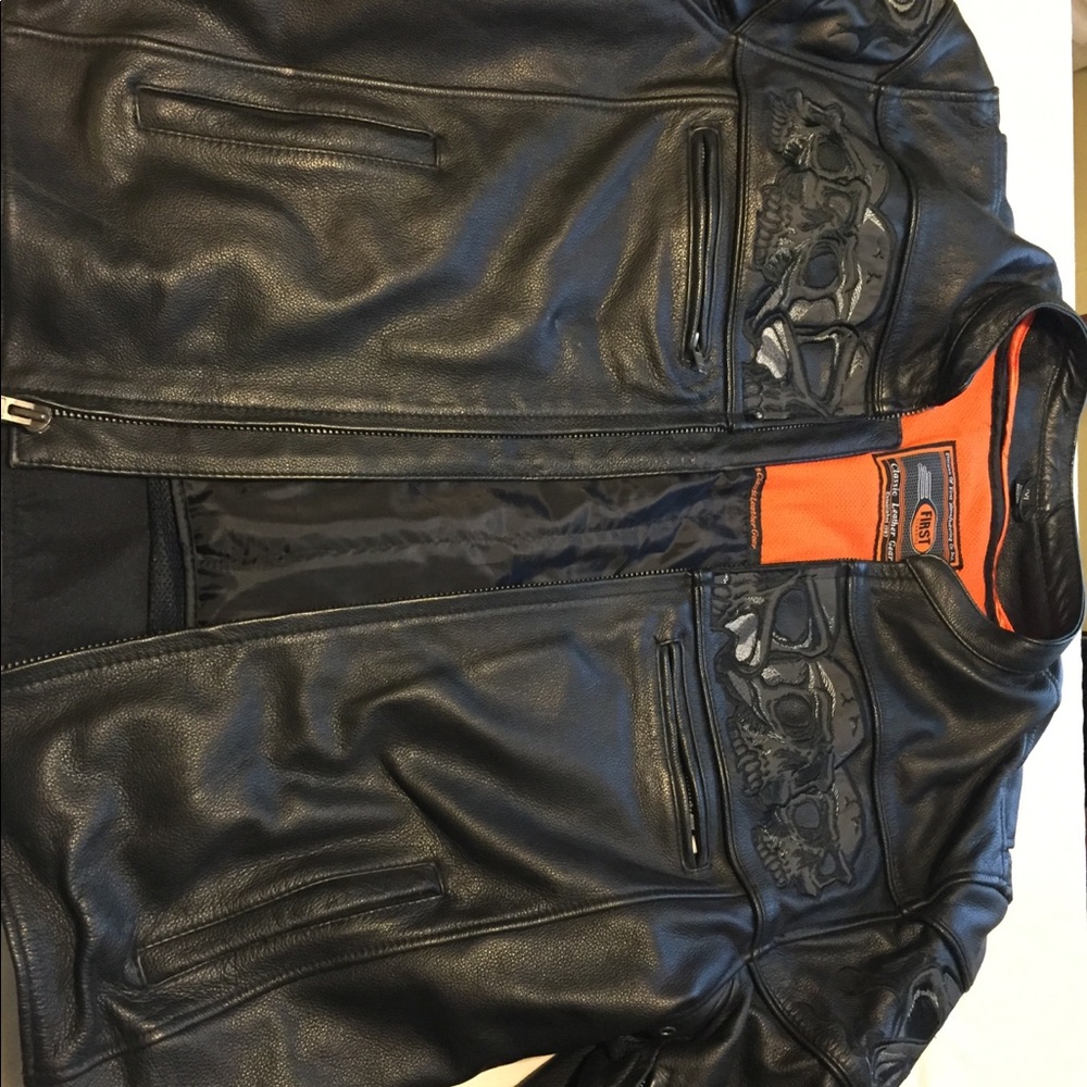 Men’s leather jacket